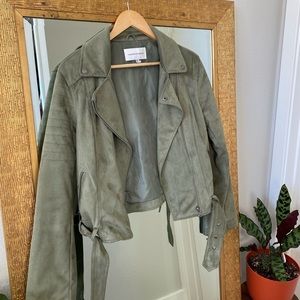 Cupcakes & Cashmere Dixie Moto Jacket (faux suede)